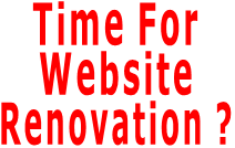Time For Website  Renovation ?